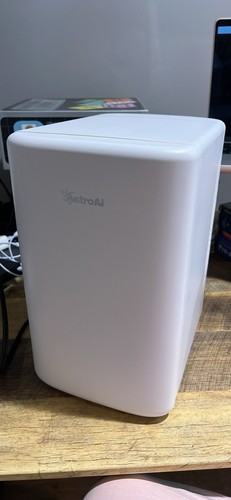 White astroai mini fridge - white, &