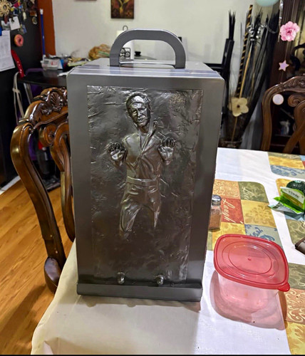 Star wars han solo carbonite - star,