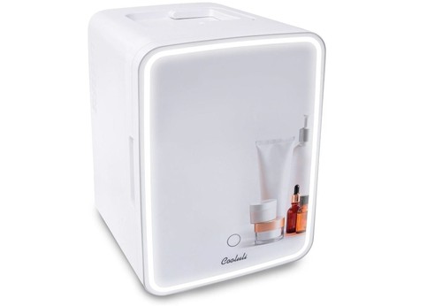 10l led lighted mini fridge - lighted,