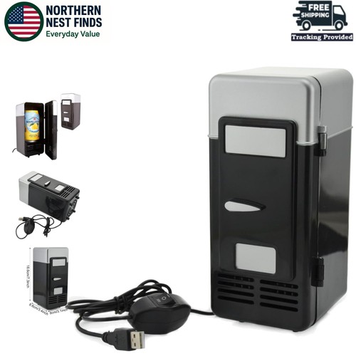 Compact usb mini fridge cooler - compact,