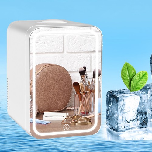 Mini fridge with led - mini, mirror