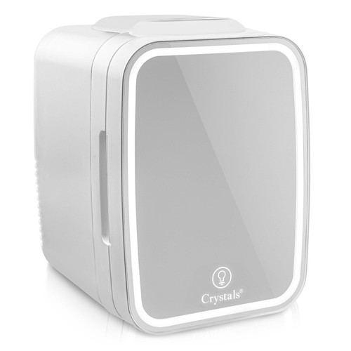 Mini fridge with led mirror - led,