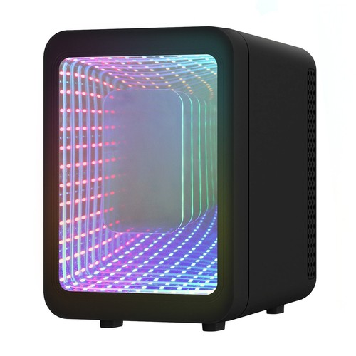 Black mini fridge with - 4l,