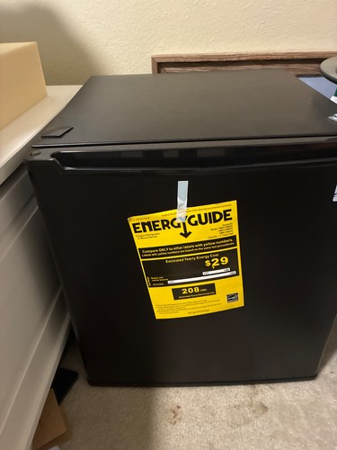 Mini fridge k4107mbrk black - black, 4l