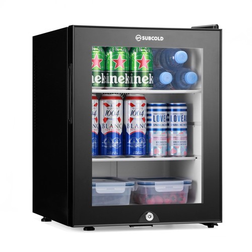 Subcold 40l mini fridge glass - subcold,
