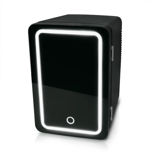 Led mini fridge with - with, glass