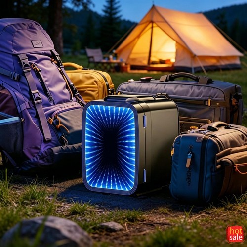 Mini fridge with - 4l, led